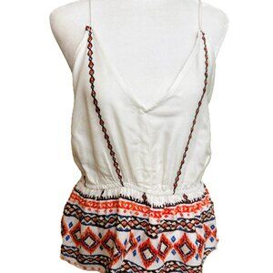 ROKOKO BY DAZZ Boho Women's Morocco Crop Tank size M NWT